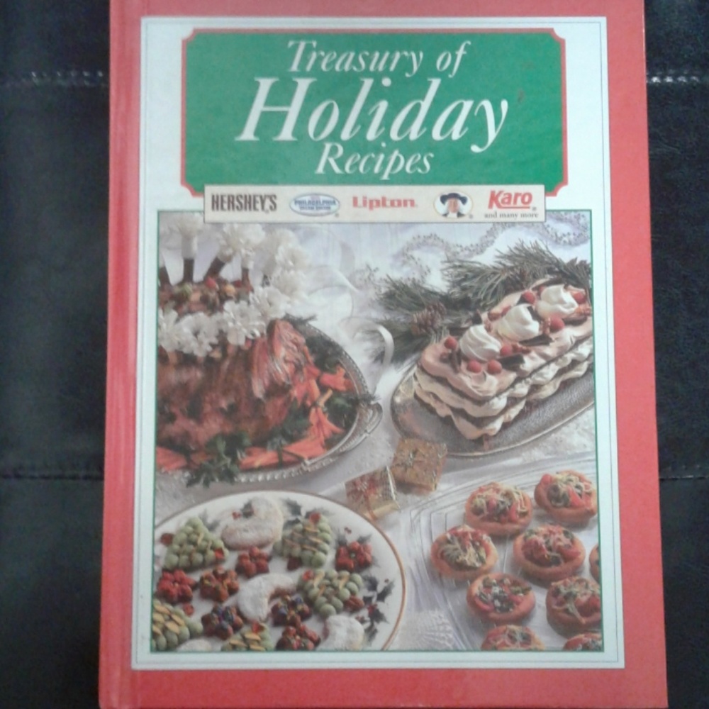 Cook book Treasure of Holiday Recipes
